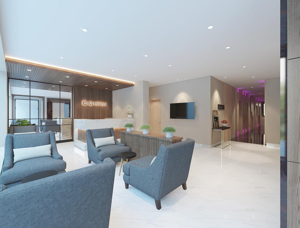 Eightin Hotel Sudirman Джакарта Экстерьер фото